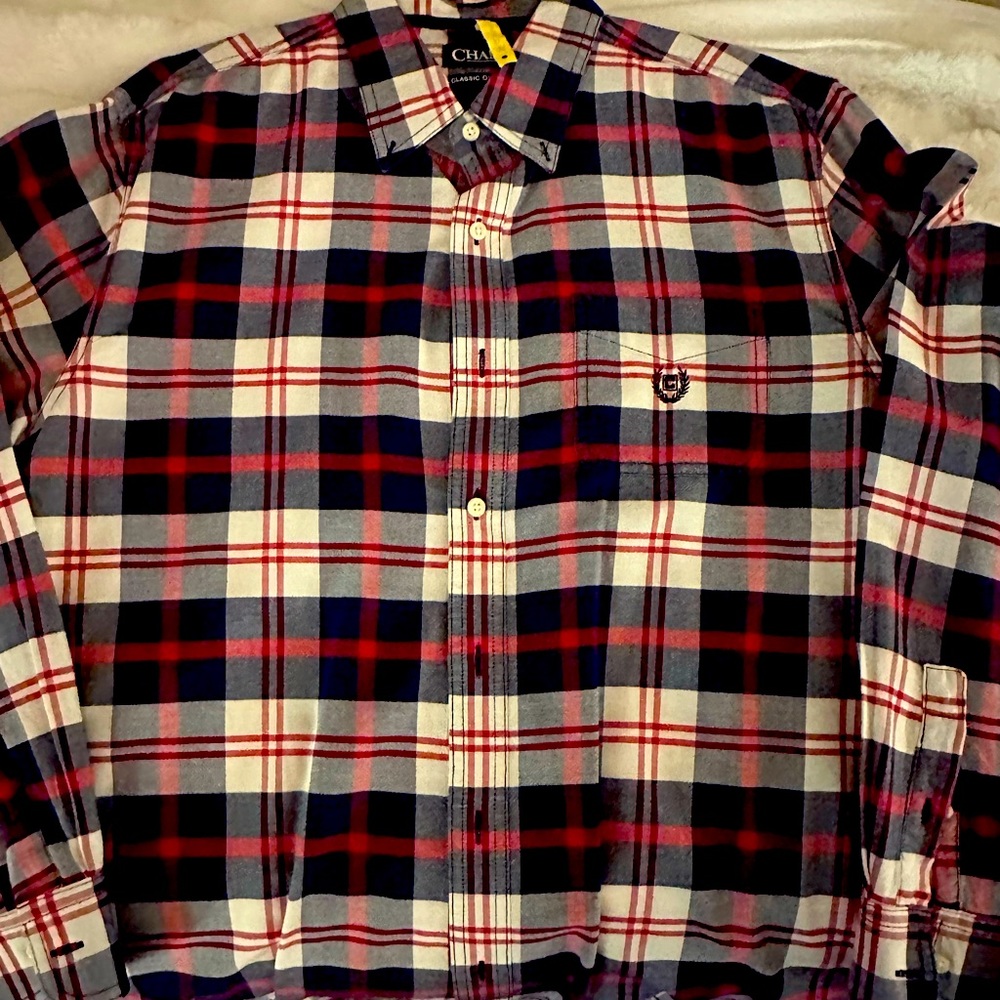 Men’s Chaps long sleeve button down shirt